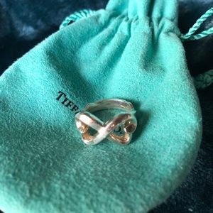 Tiffany & Co. Double heart ring